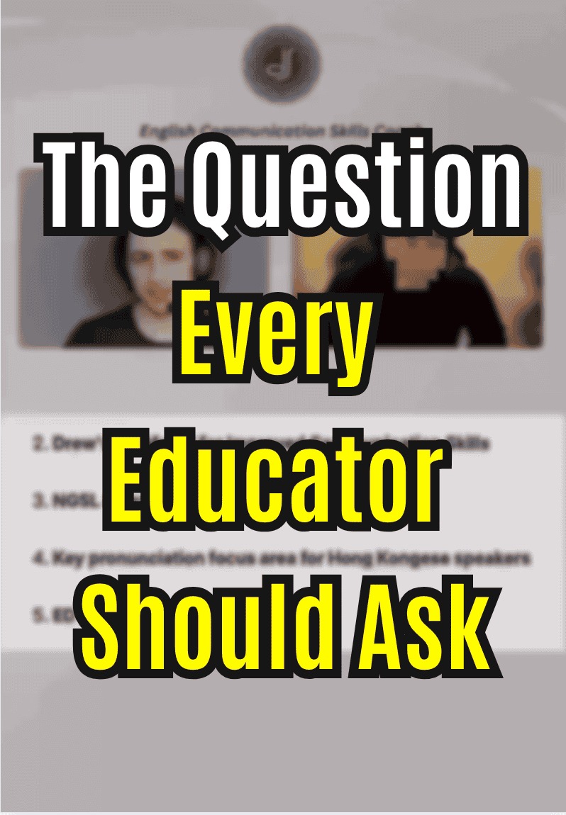 There’s a difference between productive frustration and frustration that tells you something is wrong with the learning process...
If a client or student is getting irritated during an exercise, I don’t want to automatically push harder. Instead, I first want to know: Do they understand WHY we’re doing this?
If the only reason they’re continuing is “my coach/teacher told me to,” then the work is coming entirely from me. We’re no longer working toward a shared goal.
So I might pause and ask them to explain the purpose themselves. And if they can’t, I’ll give them an example, let them compare the difference, and ask which result they prefer.
Once they can hear the value for themselves, the exercise becomes much easier to understand.
That’s an important part of pedagogy - sometimes the best intervention isn’t just another exercise. It’s explaining WHY the exercise matters, and WHY that work should be meaningful to them.
#CommunicationCoach #EnglishCoaching #TeachingEnglish
