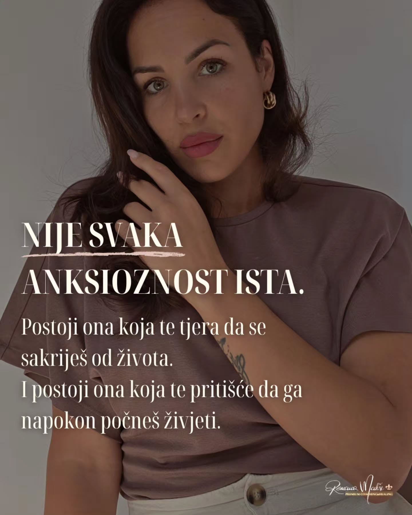 Osjetila sam na svojoj koži i jednu i drugu.
Zahvalna sam i ponosna što me ni jedna nije zadržala u kavezu preživljavanja ili života ispod standarda koji sam vjerovala da zaslužujem.
To je ujedno i garancija Ženama koje me izaberu za svog mentora, da kao što nisam sebi ~ tako neću niti njima dozvoliti da potrate svoj život živeći ga u strahu, krivnji ili nezadovoljstvu.
Život je prevrijedan da bi pristajala na "preživljavam" i "nije loše".
#anksioznost #premiumcoaching #ŽeneNoveEre #romanamakše