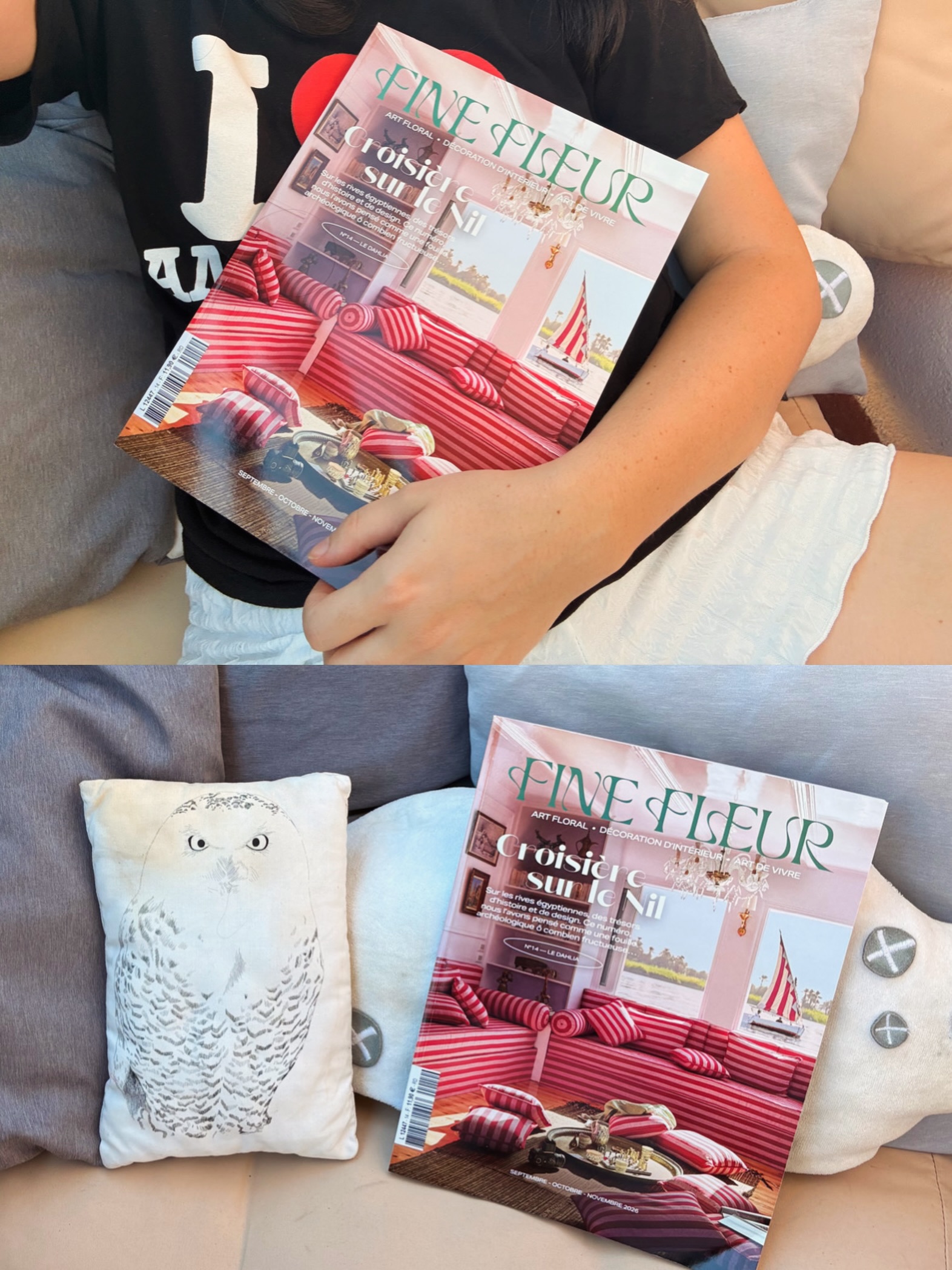 On profite tranquillement des derniers jours d’été pour lire Fine Fleur 14 au soleil 🌞 à commander dès maintenant (lien en bio) #presse #lecture #magazine #media #inspirations