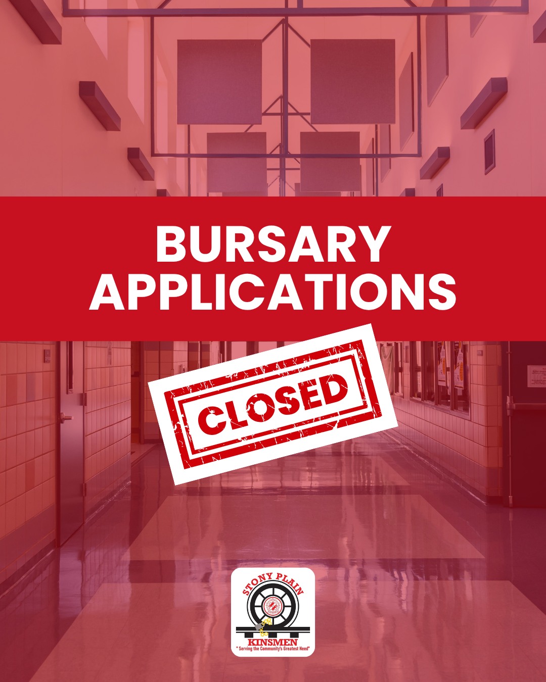 Bursary applications are now closed and we’re feeling incredibly grateful.
This year, we were thrilled to receive many applications for the Stony Plain Kinsmen Post-Secondary Bursaries. Thanks to the ongoing support of our community, we’ll once again be awarding eight $1,000 bursaries to help local students as they take the next step in their education.
To everyone who helped spread the word, and to every student who applied: thank you. Your support and participation are what make these donations possible, year after year.
.
.
.
#StonyPlainKinsmen #CommunityStrong #StudentSupport #Bursaries #StonyPlain #ParklandCounty