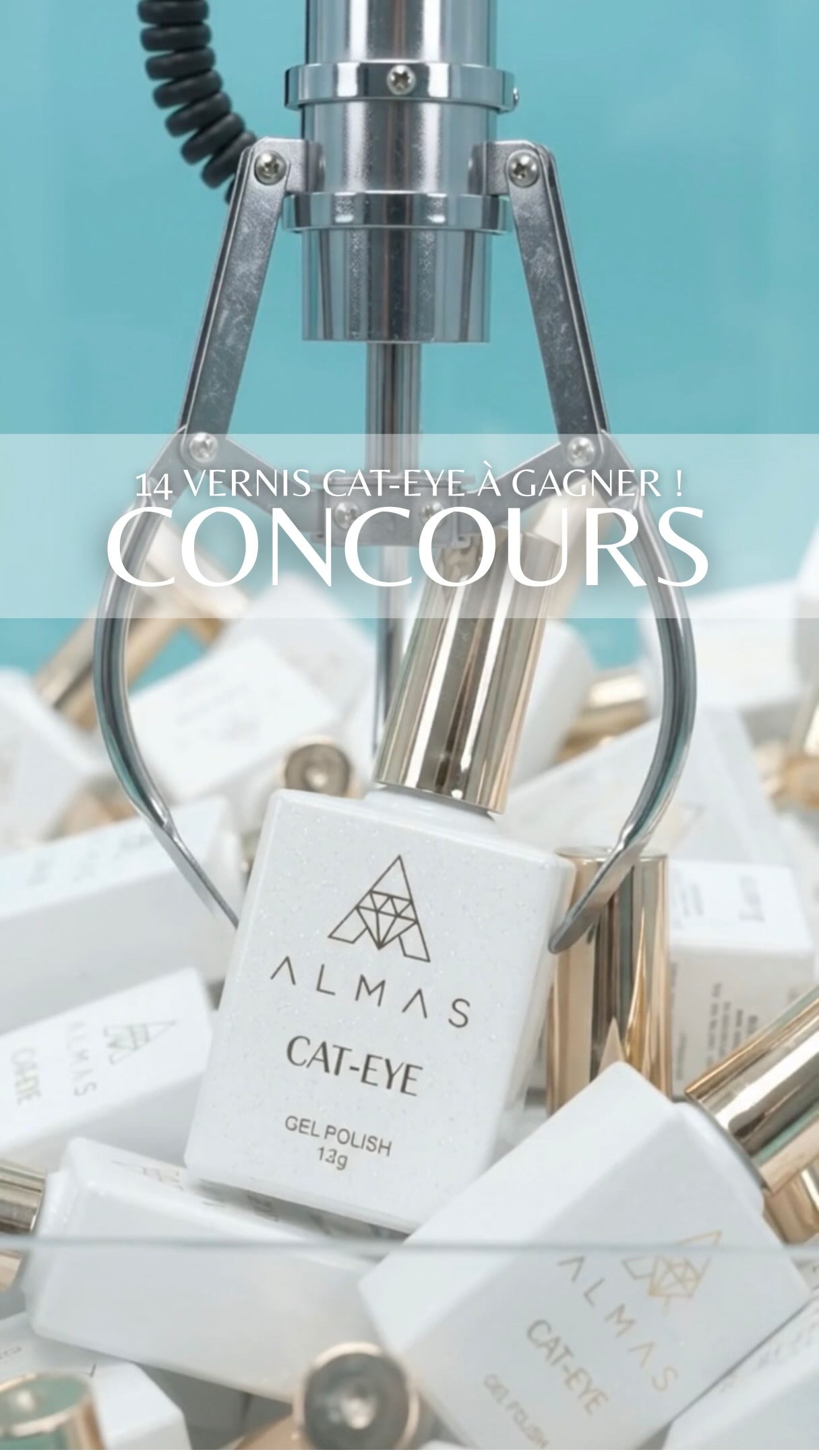 ✨ CONCOURS ALMAS - 14 VERNIS CAT-EYE À REMPORTER ✨
Pour célébrer la sortie de 14 nouvelles couleurs étincelantes, tentez de remporter l’ensemble de ces vernis (lot d’une valeur de 153.30€). 🎁
Ce concours est ouvert dès à présent, jusqu’au jeudi 17 septembre a midi. ⏰
Pour participer, rien de plus simple :
💬 Commentez simplement ce réel, sans limite de participation!
L’heureux gagnant sera tiré au sort en fin de journée le jeudi 17 septembre et annoncé en story. N’hésitez pas à partager ce concours autour de vous afin d’augmenter vos chances de victoire. 🩵
Comme toujours : bonne chance à tous! 🍀
#onglesparis #onglesmontpellier #onglesmarseille #onglestoulouse #onglesbordeaux