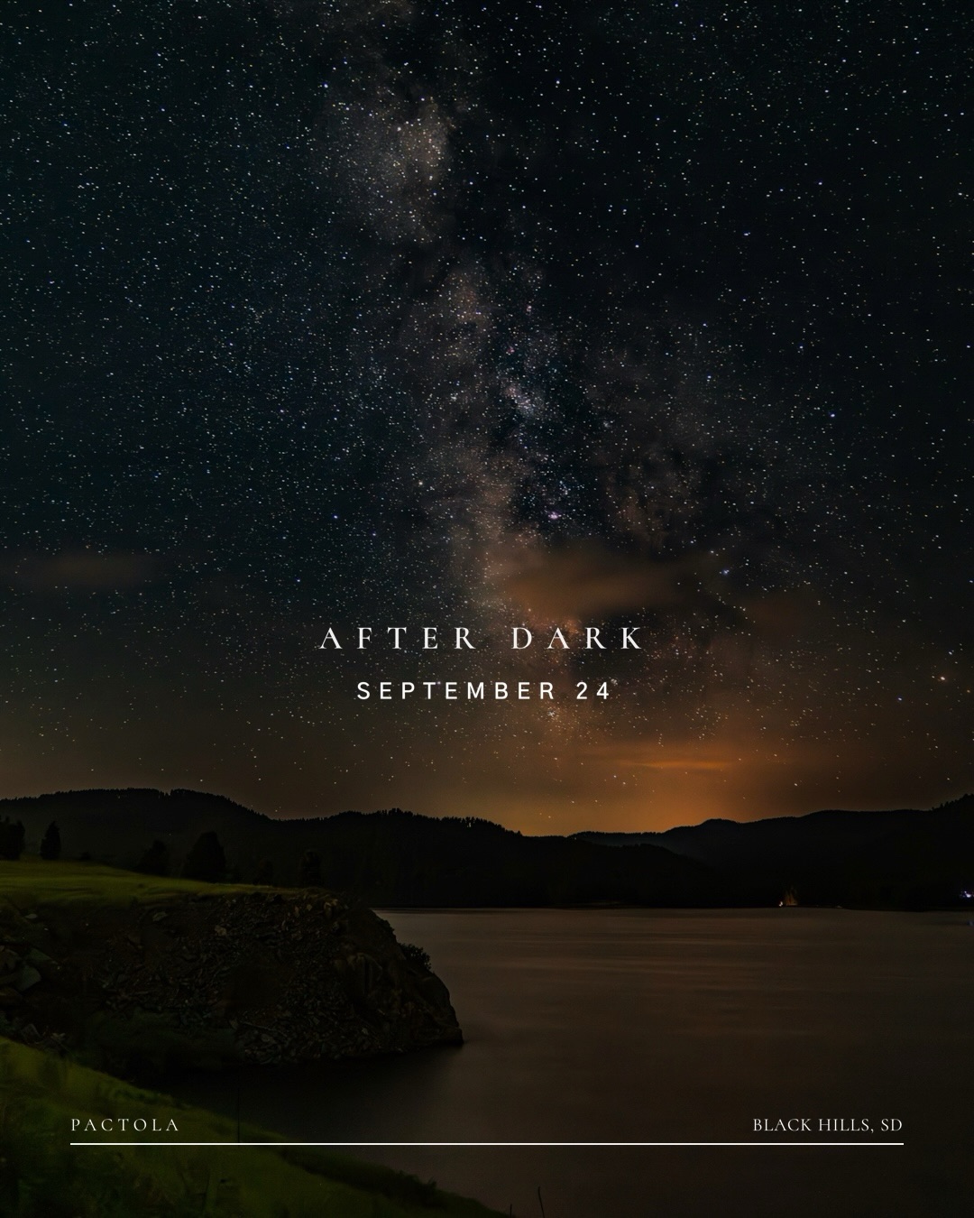 It’s official.
AFTER DARK releases September 24.
I’ve spent the last few weeks sharing pieces of this collection and some of the nights behind it, but I’m finally ready to put a date on it.
Northern lights. Milky Way. Meteors. Stormy skies. And a lot of very late nights standing behind a camera waiting to see what the sky would do.
This collection feels different from anything I’ve released before, and I’m really excited to finally bring it together.
After Dark will debut through a limited First Release ordering window, which means the collection won’t remain continuously available once it launches.
More details are coming this week.
But for now…September 24. 🌙