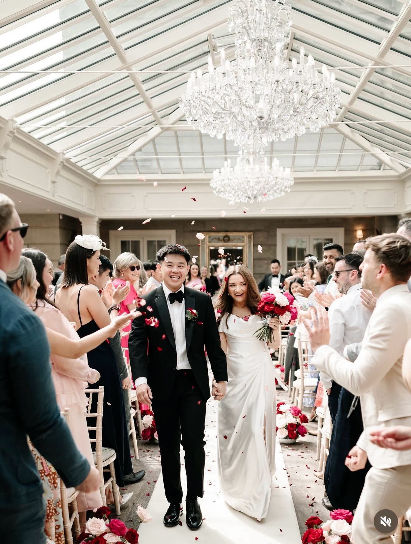Taking a look back to Alex and David’s spectacular wedding day @tankardstownhouse
It was a flower filled day with lots of reds and pink roses … significant for Alex and David’s culture with all the special memories captured perfectly @twosouls.ie What a fabulous day guys 🩷♥️ wishing you all the happiness in the world.
#wedding #weddingflowers #floraldesigns #weddingvenue #irishwedding