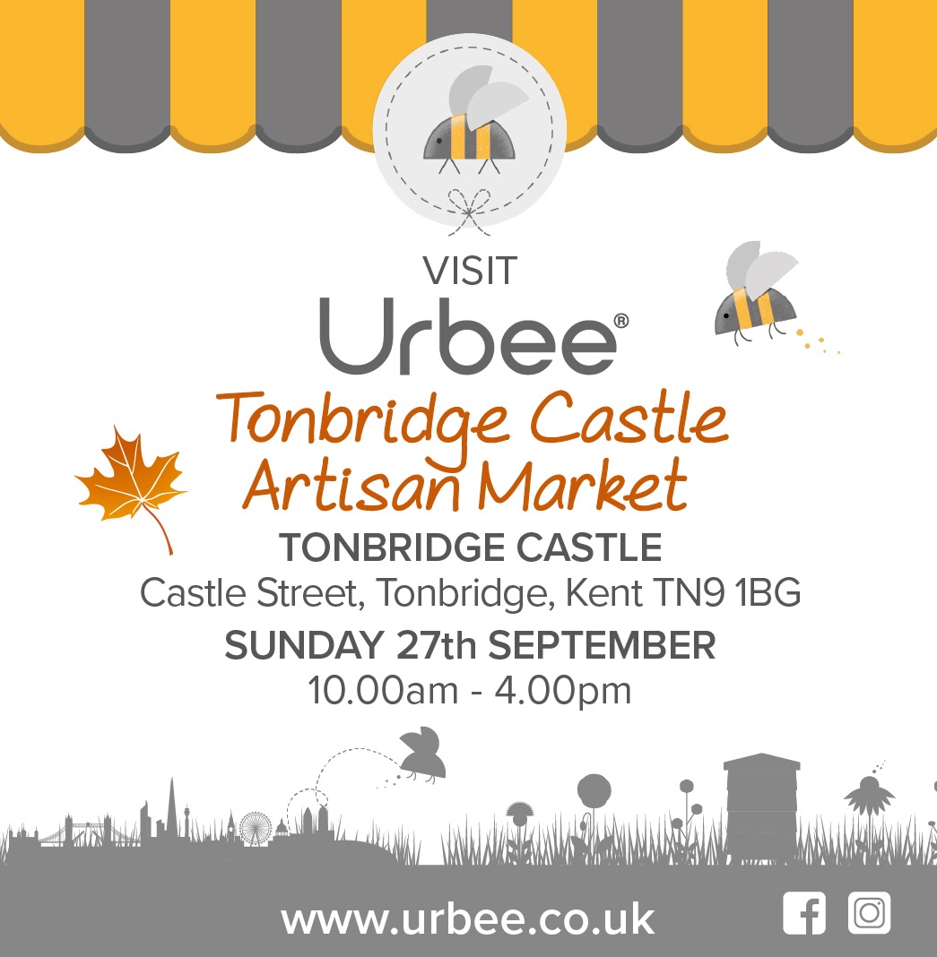 Come and join us on Sunday 27th September when we will be heading to @tonbridgecastleofficial in Kent 🏰 for their monthly Artisan Market.
It’s FREE to get in and well behaved doggies are welcome 🐕
Urbee will be inside in the beautiful chamber room with delicious Kent honey and gifts, home fragrance and more 🐝 alongside lots of other great stalls with handmade crafts and gifts, food and beauty products.
This is a new venue for us and we can’t wait! 💛
Are you local to Tonbridge Castle? Why not pop down and start your Christmas shopping 🎁
#tonbridge #kentlife #artisanfair #kent #christmasshopping🎄
* Second Image courtesy of @tonbridgecastleofficial