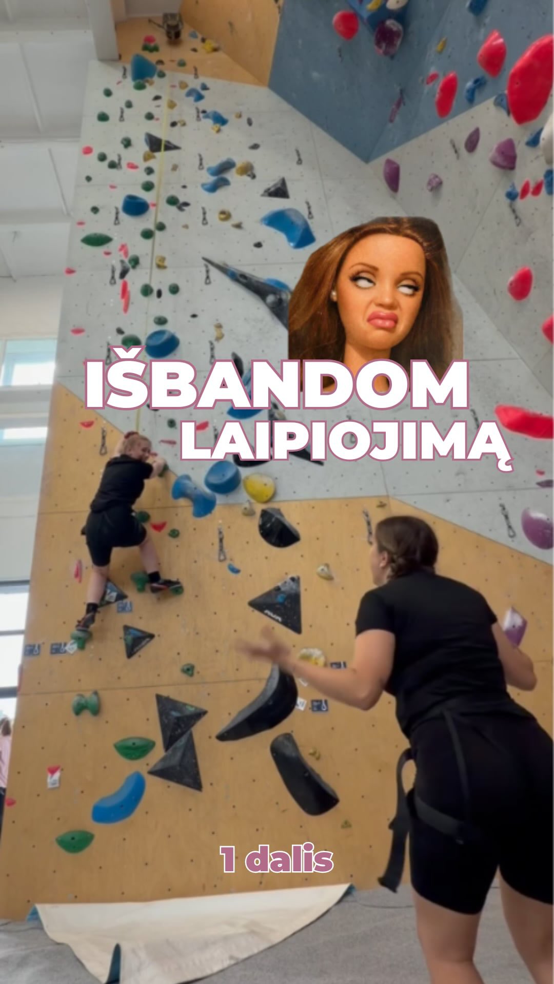 Nesuprantu kodėl pasakiau “Ok! Varom”
Aš labai bijau aukščio 🧗♀️ Ir kažkodėl kai @bema.vision pasiūlė išmėginti savo hobį - laipiojimą sienom - aš net nedvejodama sutikau… 😬
Beata mėgėjiškai laipioja jau gerus pusę metų, o aš moku tik ant stulpo užlipti (kokie 3-4 metrai) ir SAUGIAI nuo jo nusileist. Kaip matote lipti man ne bėda (rankytės ir grip’as užkačelintas pole sporte) bet leistis 🫠🫠🫠
Pirmoje dalyje parodom kaip mum sekėsi laipioti su virvėmis, kitoje parodysim kaip sekėsi be jų 🫨
Tai nėra reklama, laipiojimo bilietukus pirkome pačios, bet jei norite išbandyti laipiojimą @vertical.climbing yra puiki vieta!
P.S. mano patarimas jeigu esate kaip aš, nesirinkite net lengvų Jono trasų, jis negailestingas beginneriams 😅
#climbing #išbandom