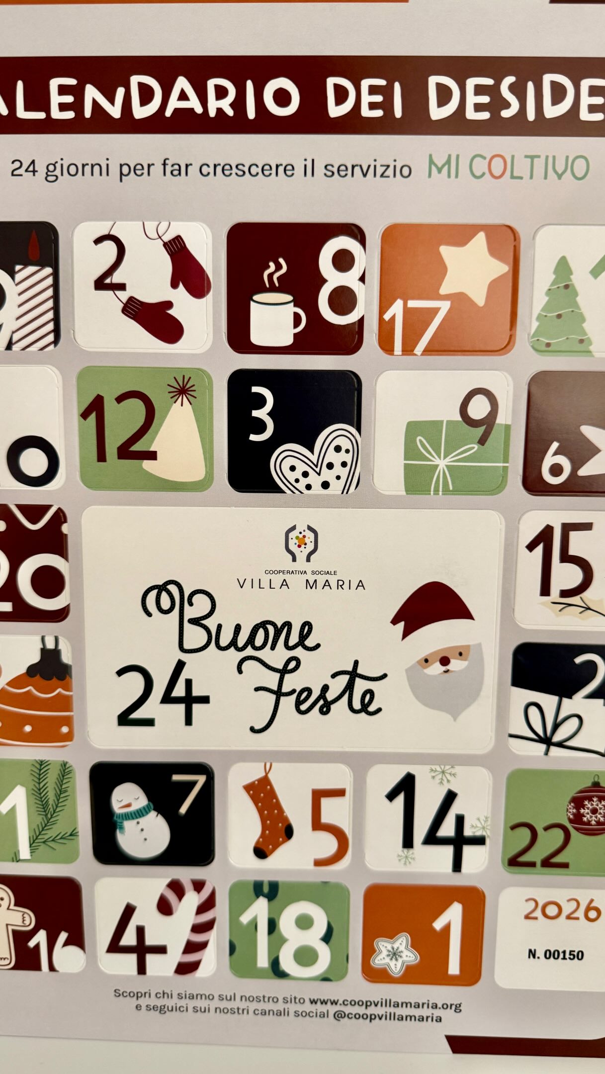 Mancano esattamente 100 giorni a Natale 🎄🎅🏻
.
.
Da Capsule trovate il nuovo calendario dell’Avvento 2026 della @coopvillamaria , vi aspettiamo ♥️
