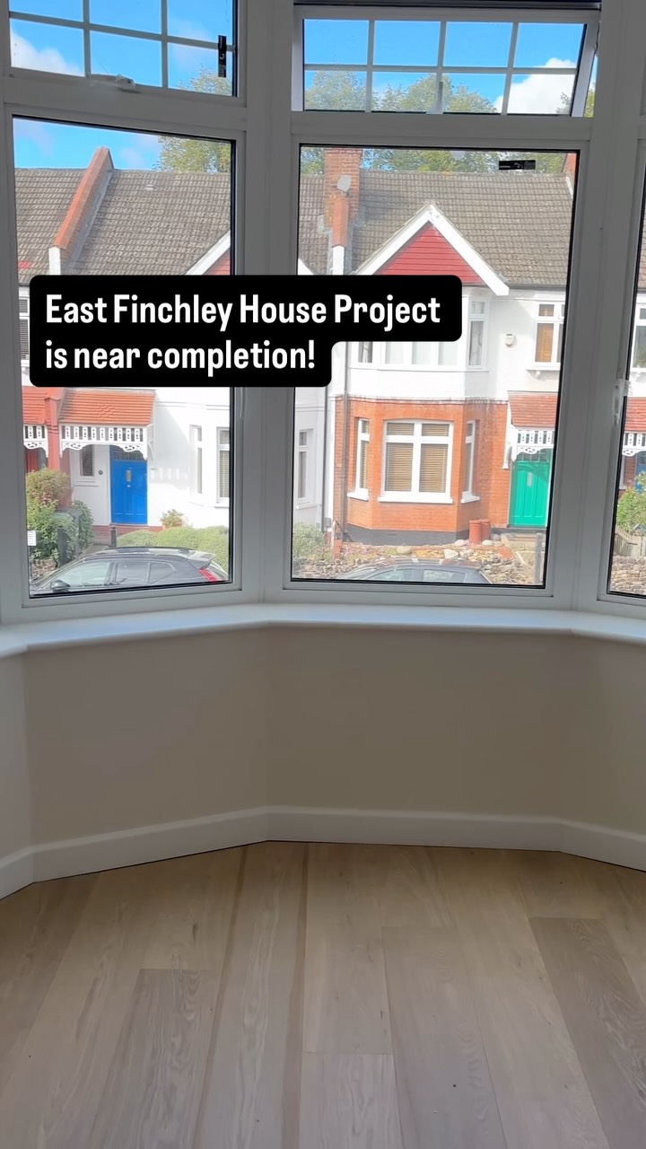 East Finchley House project is near completion! #Extension #loft conversion #masterbedroomdesign #interiordesign