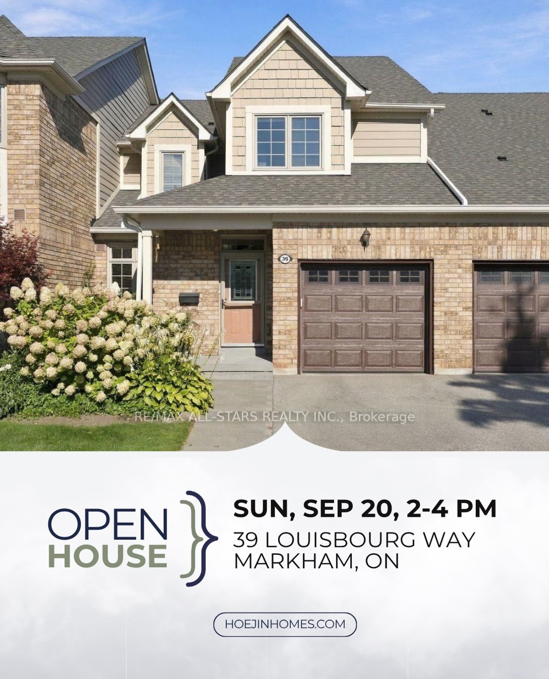 🏡 OPEN HOUSE | Swan Lake Village, Markham
Ready to downsize the work of home maintenance without downsizing your lifestyle?
This beautifully renovated Fairbanks model offers 1,971 sq. ft. + a fully finished basement, with a private in-home elevator connecting all three levels.
✨ 9-ft ceilings & luxury finishes
✨ Renovated chef’s kitchen & spa-inspired ensuite
✨ Spacious primary suite + second bedroom with full bath
✨ Fully finished basement
✨ Private fenced yard backing onto green space
✨ Extended deck, retractable awning & gas BBQ hookup
✨ Low-maintenance exterior & gated community living
And Swan Lake Village offers an impressive lifestyle of its own — indoor & outdoor pools, pickleball, tennis, bocce, gym, walking trails, clubhouse and more.
📍 Markham Village | Swan Lake Village
🗓️ OPEN HOUSE
📅 SUN, SEPTEMBER 20
⏰ 2-4 PM
Come see what effortless, spacious living looks like.
#MarkhamRealEstate #MarkhamHomes #SwanLakeVillage #MarkhamOpenHouse #YorkRegionRealEstate
Helping people find homes that support fulfilling lives.
Hoejin Wang | Hoejin Homes
RE/MAX All-Stars Realty Inc.
Stouffville & York Region REALTOR®
📱 | DM Hoejin
📞 | 416.892.3511
📧 | hoejinhomes@gmail.com
💻 | hoejinhomes.com
#StouffvilleRealtor #YorkRegionRealtor #FirstTimeHomeBuyer #YorkRegionRealEstate #HomeBuyingTips