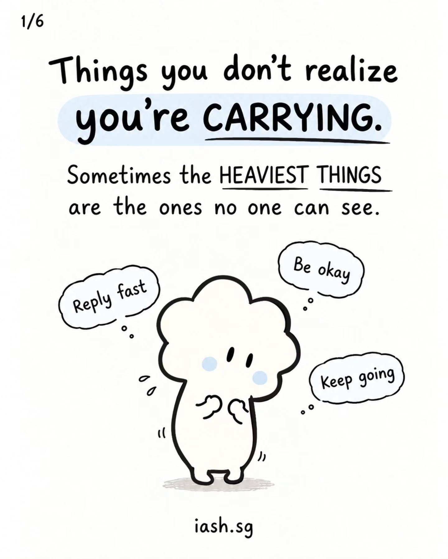 I hope you have a good rest tonight.
A place to let things down.
And if you don't have such a place.
Remember that there's a place here waiting for you okay?
Take care,
Team iash
#sgwellness #sglife #home #rest