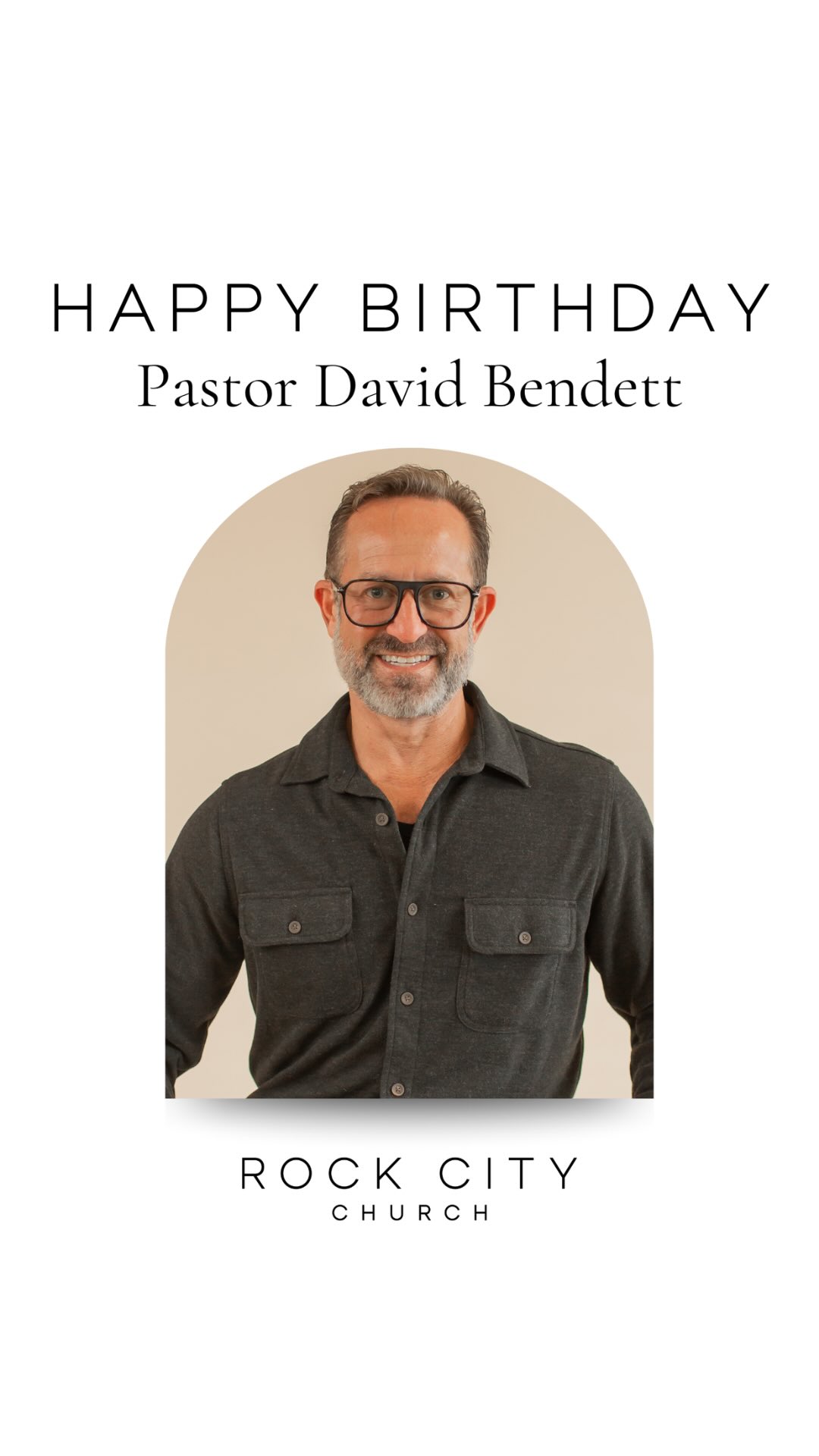 Happy Birthday, Pastor David!
Today we’re celebrating the kind of impact that is hard to sum up in just a few words. We’re so thankful for the way you love people, lead our church, and faithfully point us back to Jesus.
Help us celebrate Pastor David today by dropping a comment below and sharing something you love about him or a way he has impacted your life.