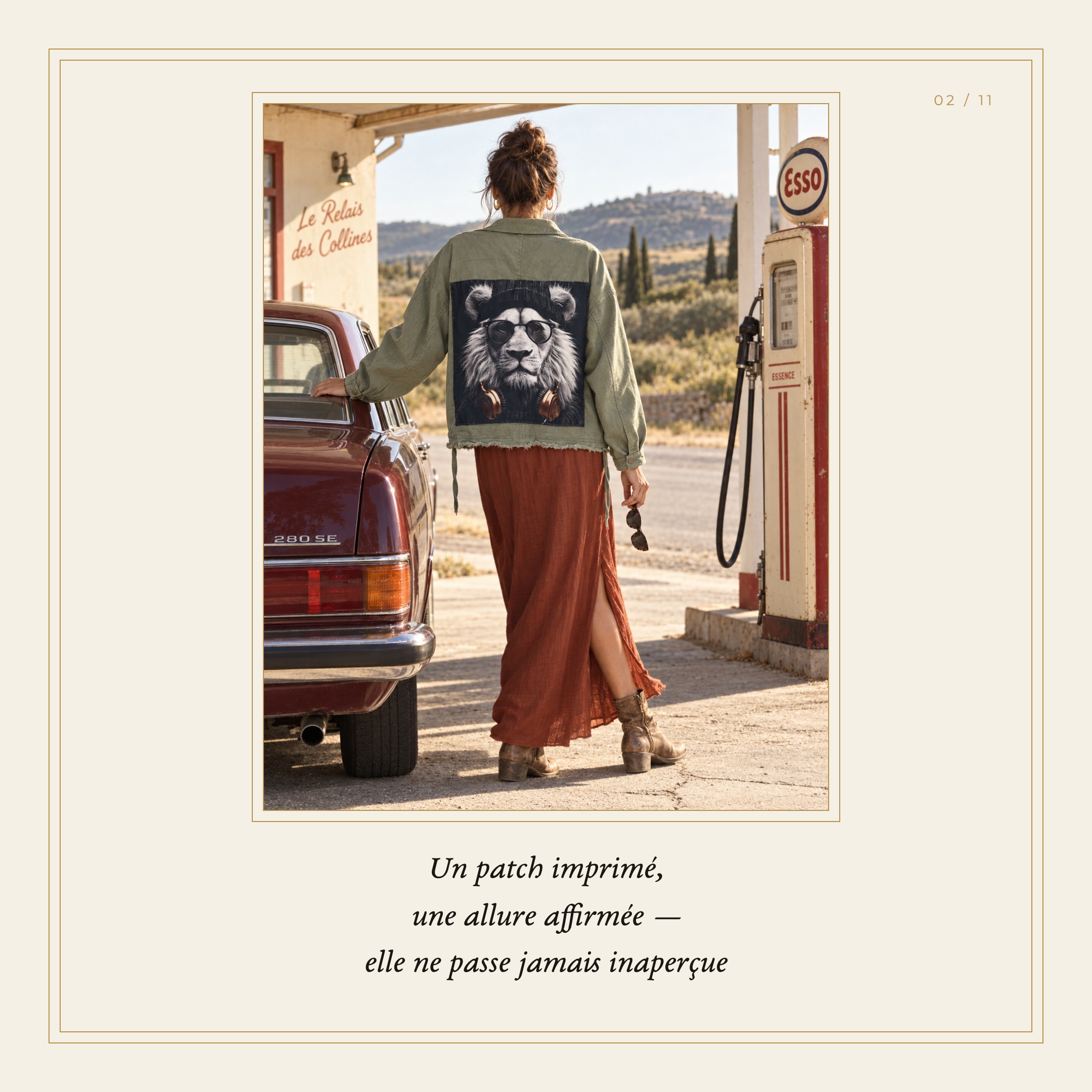 Oversize, patchée, unique en son genre. 🤎
Chaque veste est sélectionnée avec soin puis personnalisée à la main : patch imprimé cousu à la pièce, pour un vêtement qui n’existe qu’en un seul exemplaire — le vôtre.
Sur une robe en dentelle, un jean brut ou une jupe longue, elle change de silhouette à chaque tenue sans jamais perdre son caractère.
Et parce que chaque femme a son histoire, la personnalisation est possible sur demande — animal, portrait, motif pop art, à vous de choisir.
Craquez pour la vôtre → lien en bio 🖤
📍 Grignan, Drôme Provençale
#ldkorshop #vesteoversize #modeupcyclée #pieceunique #drome provençale