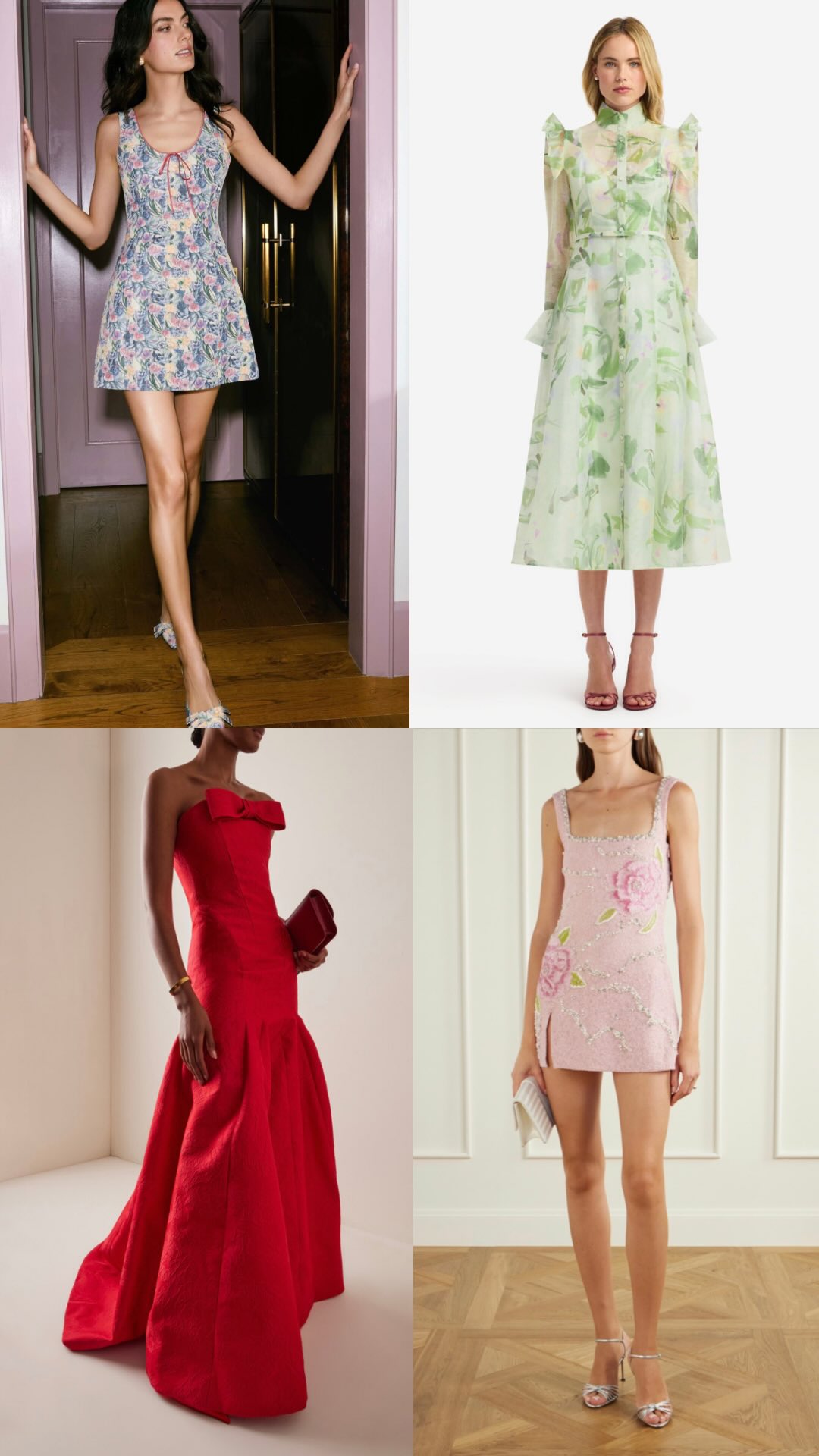 What we wish our brides knew: bridal doesn’t always have to mean white!
Your bridal wardrobe is the perfect excuse to have a little fun with color!! Which look are you choosing?
Stay tuned for more of What We Wish Our Brides Knew and comment below for links to these styles 🤍✨
#myweddingwardrobe #bridalstyling #weddingweekend