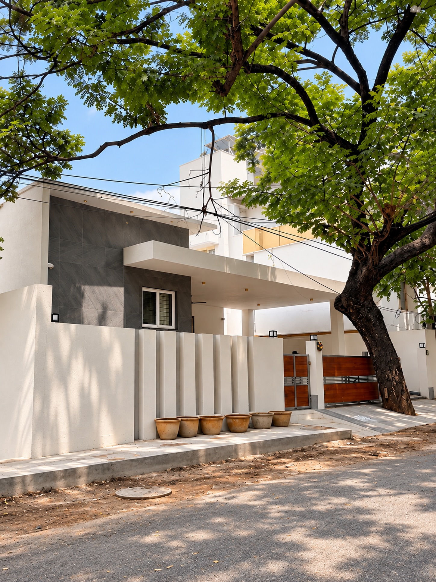 Quiet architecture. Thoughtfully executed.
A contemporary 3BHK villa in the heart of R.A. Puram, Chennai — designed around clean geometry, restrained materials and a timeless palette that lets the architecture speak for itself.
From concept to completion, designed & executed by BUILDDRITE Studio.
📍 R.A. Puram, Chennai
🏡 3BHK Private Residence
#Builddrite #BuilddriteStudio #DesignedByBuilddrite #BuiltByBuilddrite #RAPuram