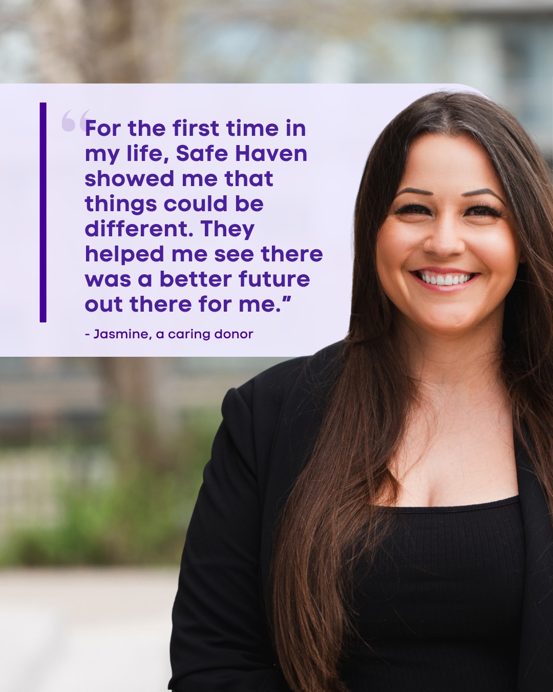 From finding hope to giving hope. ✨
At 13, Jasmine walked through the doors of Safe Haven Youth Shelter scared and uncertain about her future.
Today, she's a successful paralegal, a loving mom, and someone who makes sure youth facing similar challenges know they're not alone. 💙
Every Christmas, Jasmine and her family deliver a holiday meal and treats to Safe Haven, giving back to the place that helped change her life.
"I want them to know they're not forgotten; people believe in them and want them to succeed."
📖 Read Jasmine's full story in our 2026 Community Report: Building Foundations That Last.
🔗 Link in bio.
#StarlingCommunityServices #BuildingFoundationsThatLast #CommunityImpact #NonProfit #WaterlooRegion