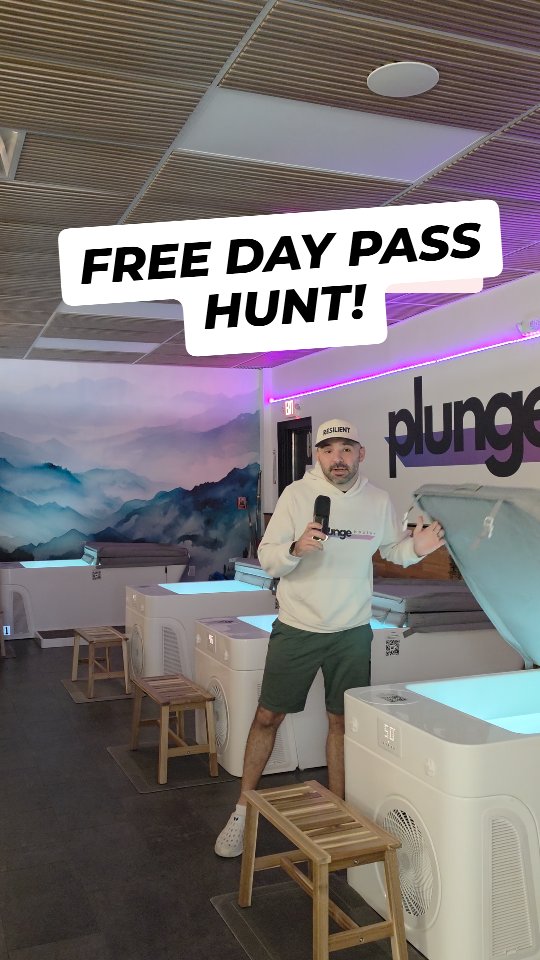 A scavenger hunt right from your phone! Now we're talking! Head over to pur website and scroll through to find your hidden FREE day pass.
Just enter some basic info and the day pass is yours to redeem anytime. Just book into a studio time window and we'll guide you through the rest!
Limited time only, don't miss out!
#wellness #coldplunge #boston #sauna #longevity