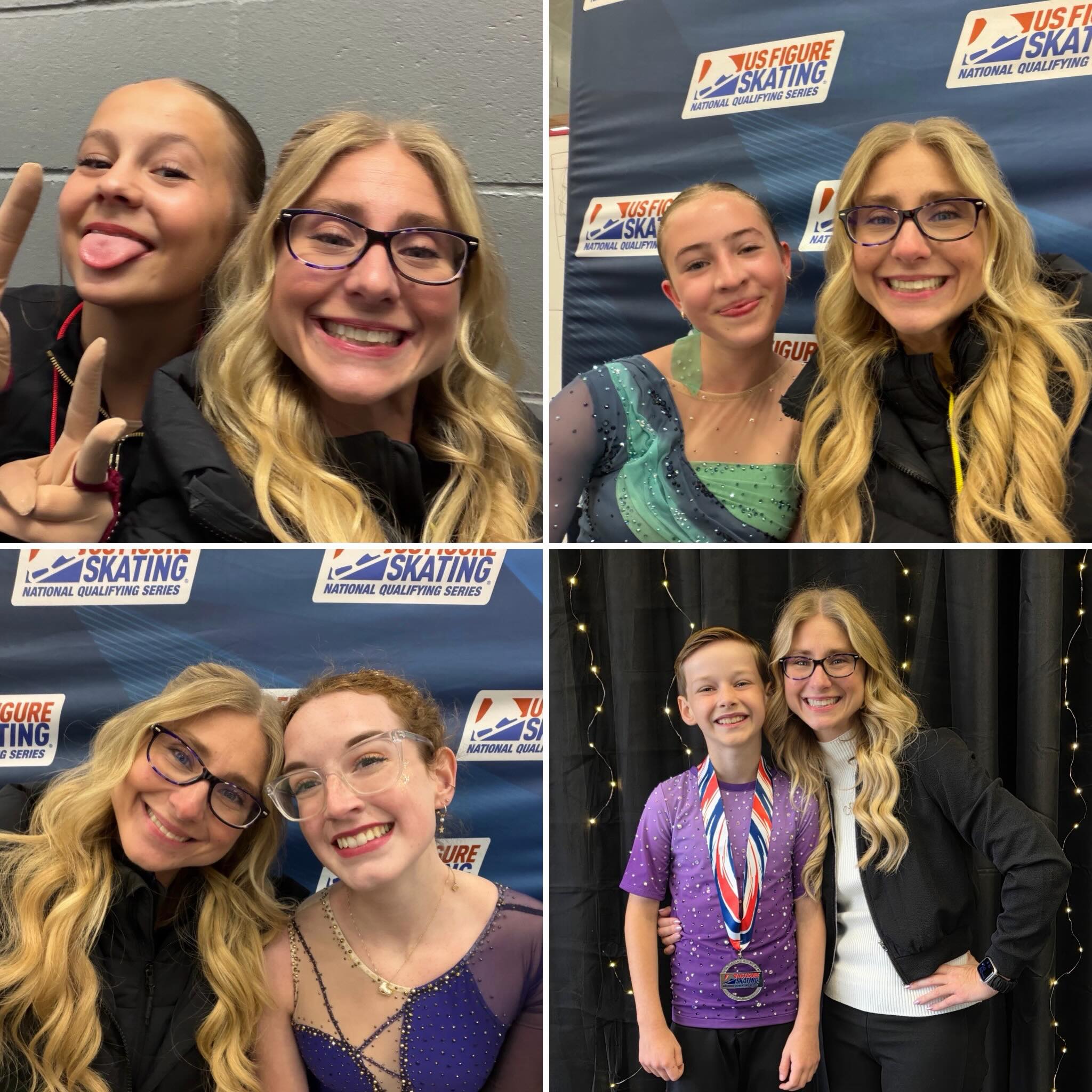 Another NQS in the books! ⛸️✨
Maplewood was filled with highs, lows, growth, and plenty of great memories in between. So proud of this crew for continuing to show up, compete with a great attitude, learn, and keep pushing forward through it all.
A huge thank you to the LOC and all of the volunteers for putting on such a wonderful, well run competition!
#skatenqs #usfigureskating #figureskating #proudcoach