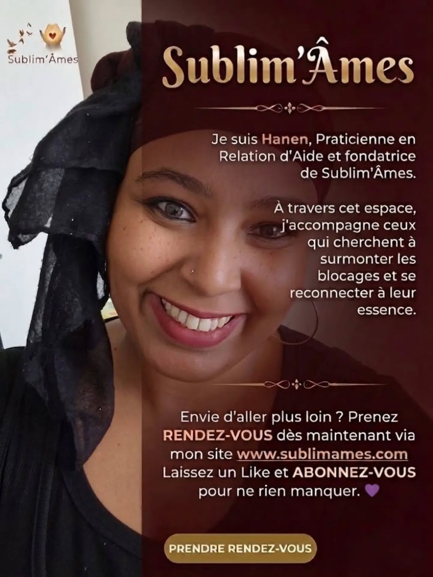 Qui est derrière Sublim'Âmes? #relationdaide #soutien #ecoute ##respectdesoi #amourdesoi