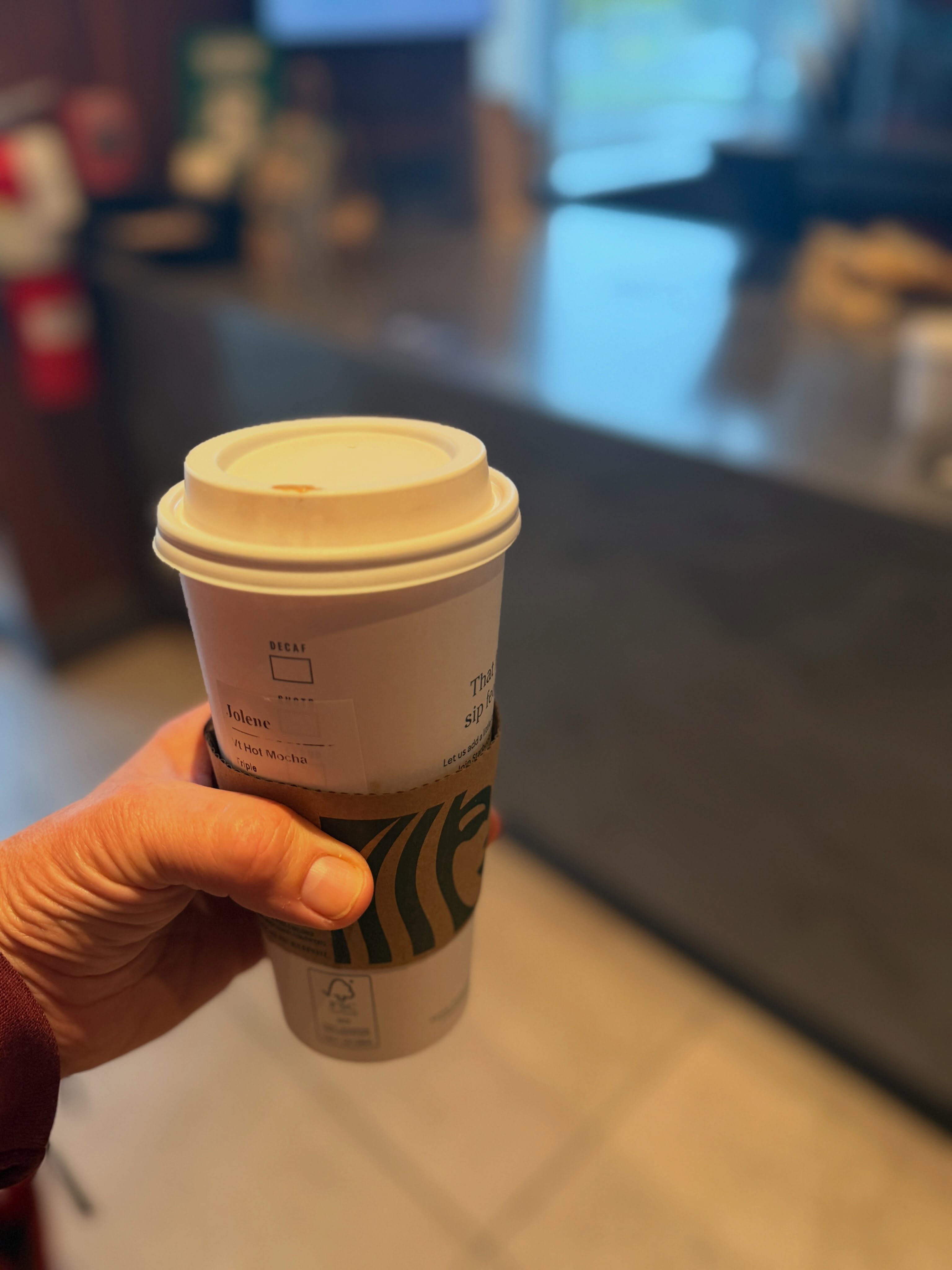 That's a wrap for Harvest of the Arts. Mother Nature made the call. Now warming up with a nice hot coffee. Thank you everyone who came out today.