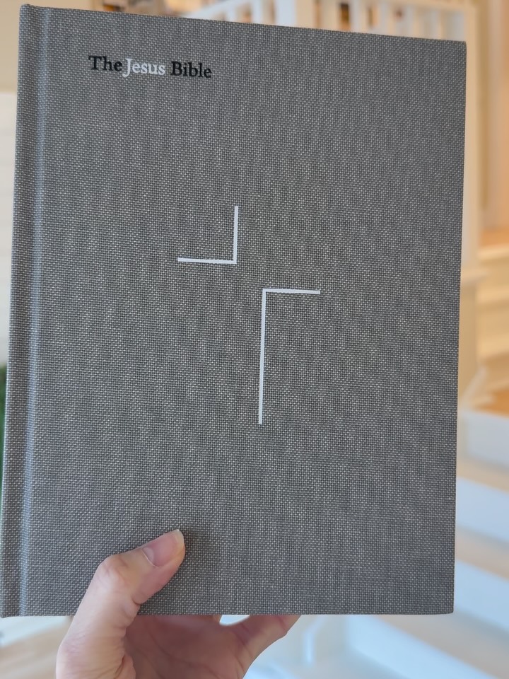 I am loving This Jesus Bible!!! WWJD is the theme of this Bible. It’s all about Him.
Things I love about this Bible:
- that the study notes are all about Jesus
- application notes about what this means for us
- the font is modern and easy to read
-the great cloth cover is beautiful
You can find this on my website. If you purchase from me I will receive a small commission