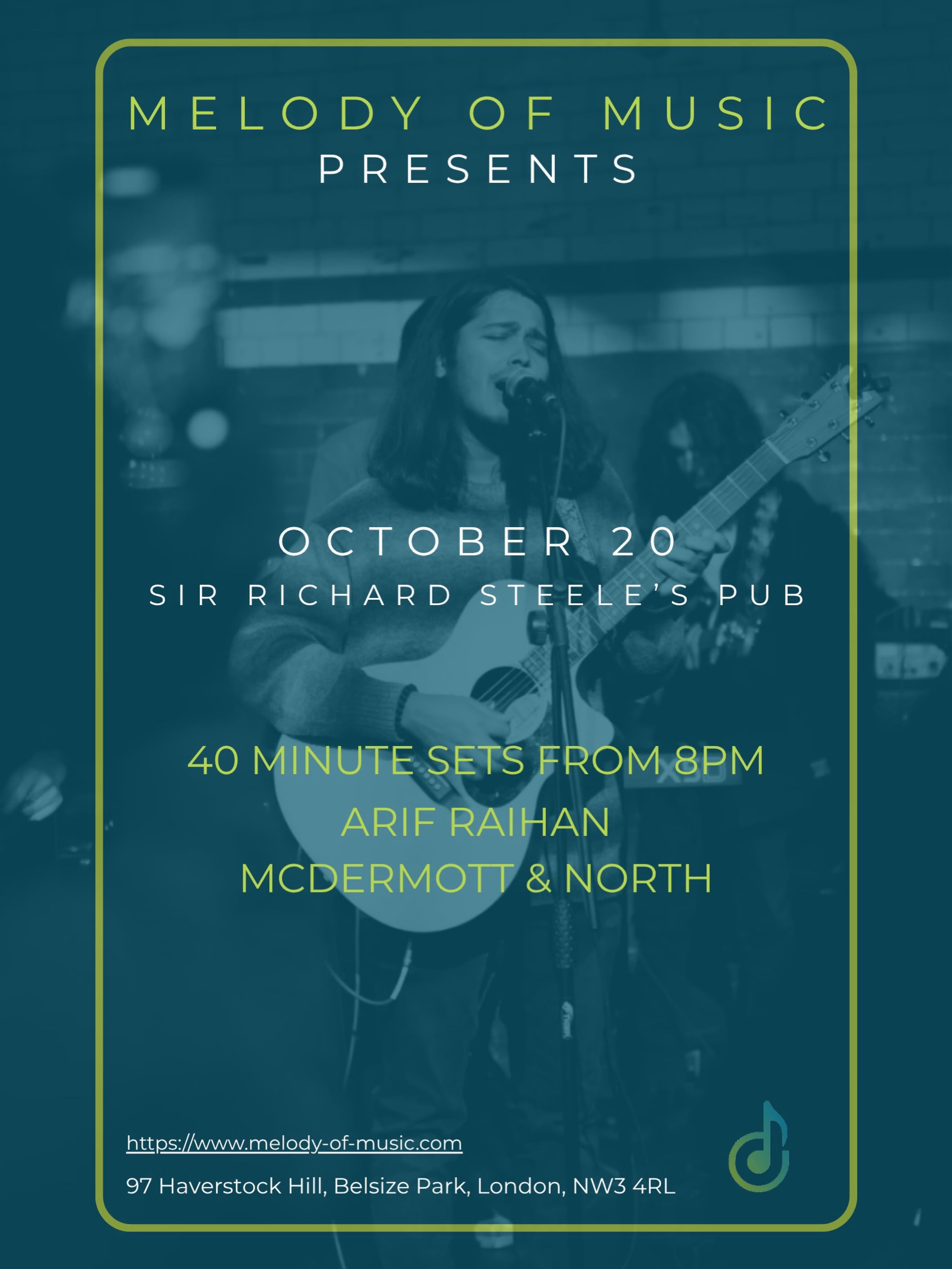 Stage Sessions 🎶
Live music at @sirrichardsteelenw3 — raw, real, and up close.
Featuring: @arifraihanmusic @mcdermottandnorth
You in? 🍻
#sirrichardsteeles #melodyofmusic #arifraihan #mcdermottandnorth #april