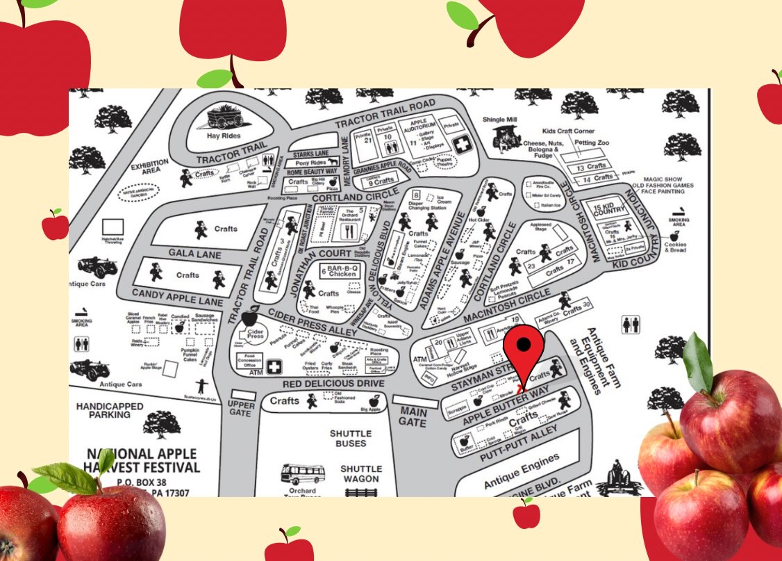 Tomorrow is the day! First weekend of the National Apple Harvest Festival find me on Apple Butter Way same place as past years. #appleharvestfestival #nationalappleharvestfestival #biglervillepa