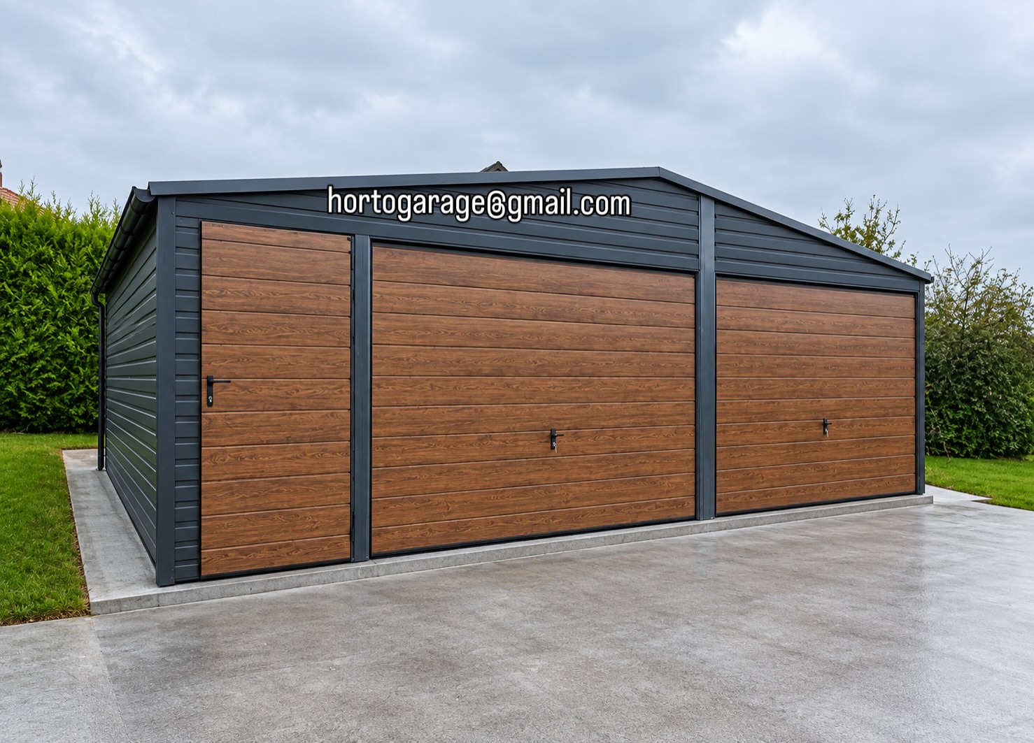 Wir stellen Ihnen unsere Garage vor
📏Abmessungen: 7 × 5,5 m, Firsthöhe 3,2 m
Farbe: Anthrazit, Garagentore und Türen in Nussbaumfarbe
🚪🔩Konstruktion: solide Stahlkonstruktion, Satteldach. Die Garage verfügt über zwei Garagentore sowie eine zusätzliche Eingangstür.
✅Vorteile: große Nutzfläche, modernes Design, langlebige Konstruktion.
🚗🧰🎿Verwendung: ideal zur Unterbringung von Autos, Motorrädern, Werkzeugen, Gartengeräten und für andere Zwecke.
💻📲👨💻 eine ähnliche Garage oder andere Details wünschen, mailen Sie hortogarage@gmail.com, gehen Sie auf den Link in der Bio oder rufen Sie an
📞 +49 177 4242452
📞 +49 152 246 74 361