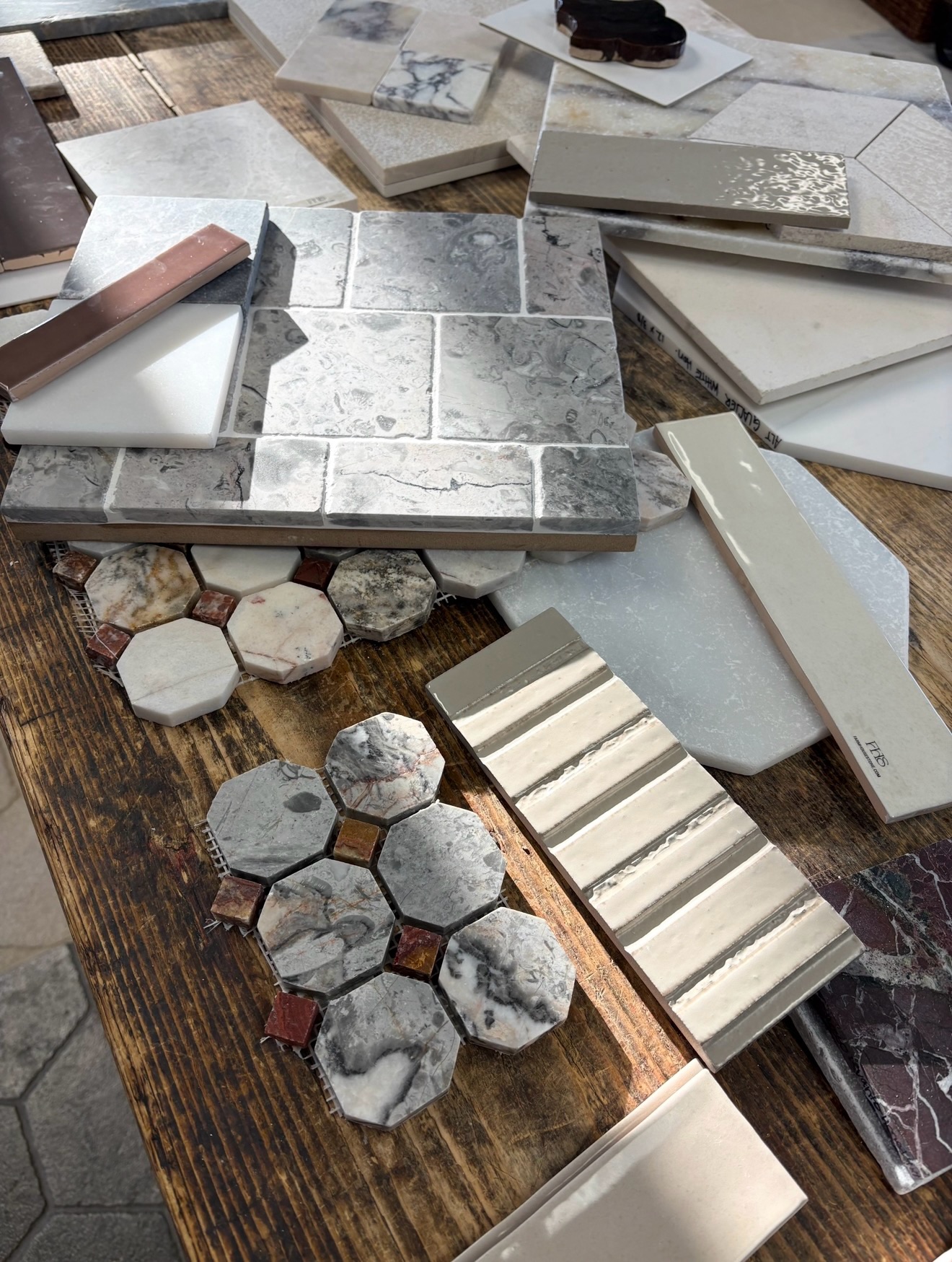 A closer look at all the pretty inspo ✨
Come into any of our three showrooms and get inspired! M-F 9am–4pm or make an appointment and come see what catches your eye 👀
Stone | Tile | Limestone | Zellige | Porcelain | Marble | Terracotta | Terrazzo | Reclaimed Stone | French Oak Wood | Architectural Cut Stone | Fireplaces | Garden Decor | Builder | Designer | Architecture | Houston | Austin | Dallas | Texas