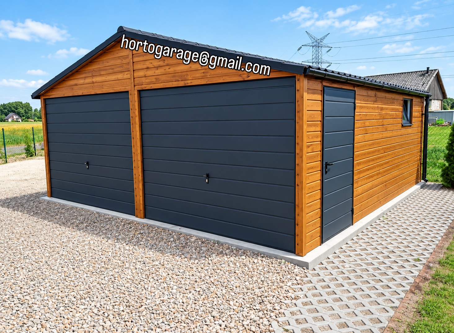 Wir stellen unsere Garage vor
📏 Abmessungen: 6 × 6 m, Firsthöhe: 3 m
Farbe: Wände – Gold-Eiche, Tore, Dach und Türen – Graphit
🚪🔩 Konstruktion: solide Stahlkonstruktion, zwei Tore, Seitentür, Fenster sowie Satteldach mit Dachrinne.
✅ Vorteile: langlebige Konstruktion, ansprechendes Erscheinungsbild,
bequemer Zugang.
🚗🧰🎿 Nutzung: Garage für zwei Autos, Stauraum für Werkzeuge, Gartengeräte, Fahrräder und andere Gegenstände.
💻📲👨💻 eine ähnliche Garage oder andere Details wünschen, mailen Sie hortogarage@gmail.com, gehen Sie auf den Link in der Bio oder rufen Sie an
📞 +49 177 4242452
📞 +49 152 246 74 361