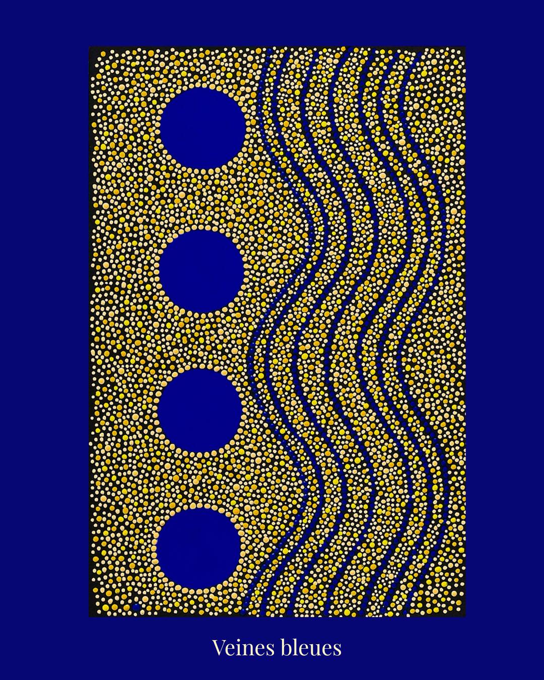 Les Veines bleues 💙
Des lignes qui traversent la matière, comme les veines d’un monde vivant.
Le bleu circule, relie et fait vibrer les formes.
Une cartographie intérieure, dessinée point après point.
#ArtContemporain #ArtAbstrait #ArtisteContemporaine #ArtFrançais