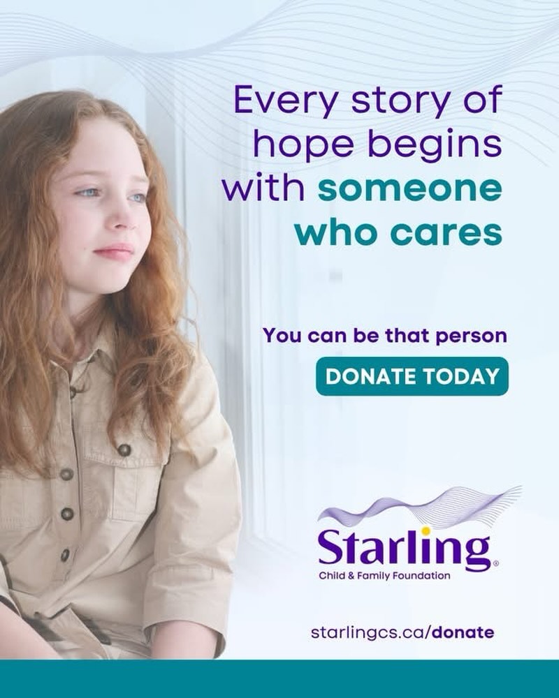 Right now, a child in Waterloo Region needs hope, support and someone to believe in them.
Your generosity helps provide the mental health care, encouragement, and trusted relationships that can change a young person’s future.
Because every story of hope begins with someone who cares.
You can be that person. Donate today to help provide life-changing mental health care through Starling.
starlingcs.ca/donate